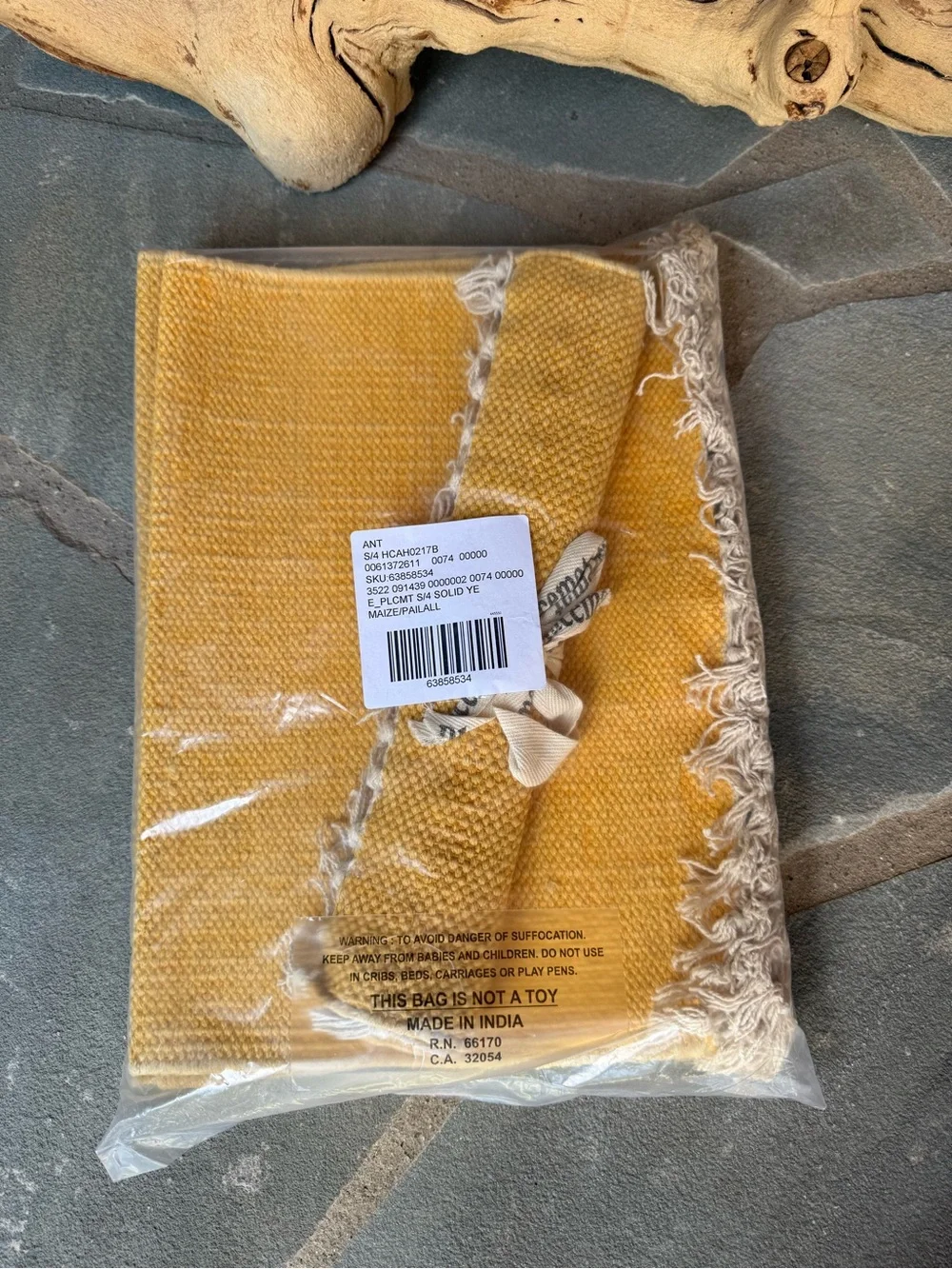 New🌟Anthropologie- Maize Place Mats with Fringe